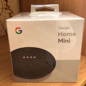 NWT Google Home Mini (Charcoal)